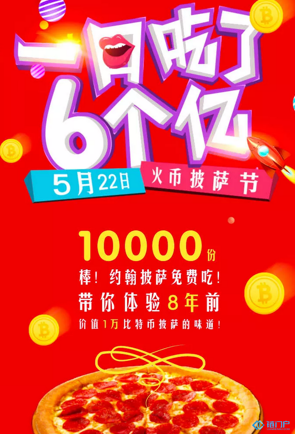 百家鏈企寄語火幣披薩節：希望有“火腿”味的披薩